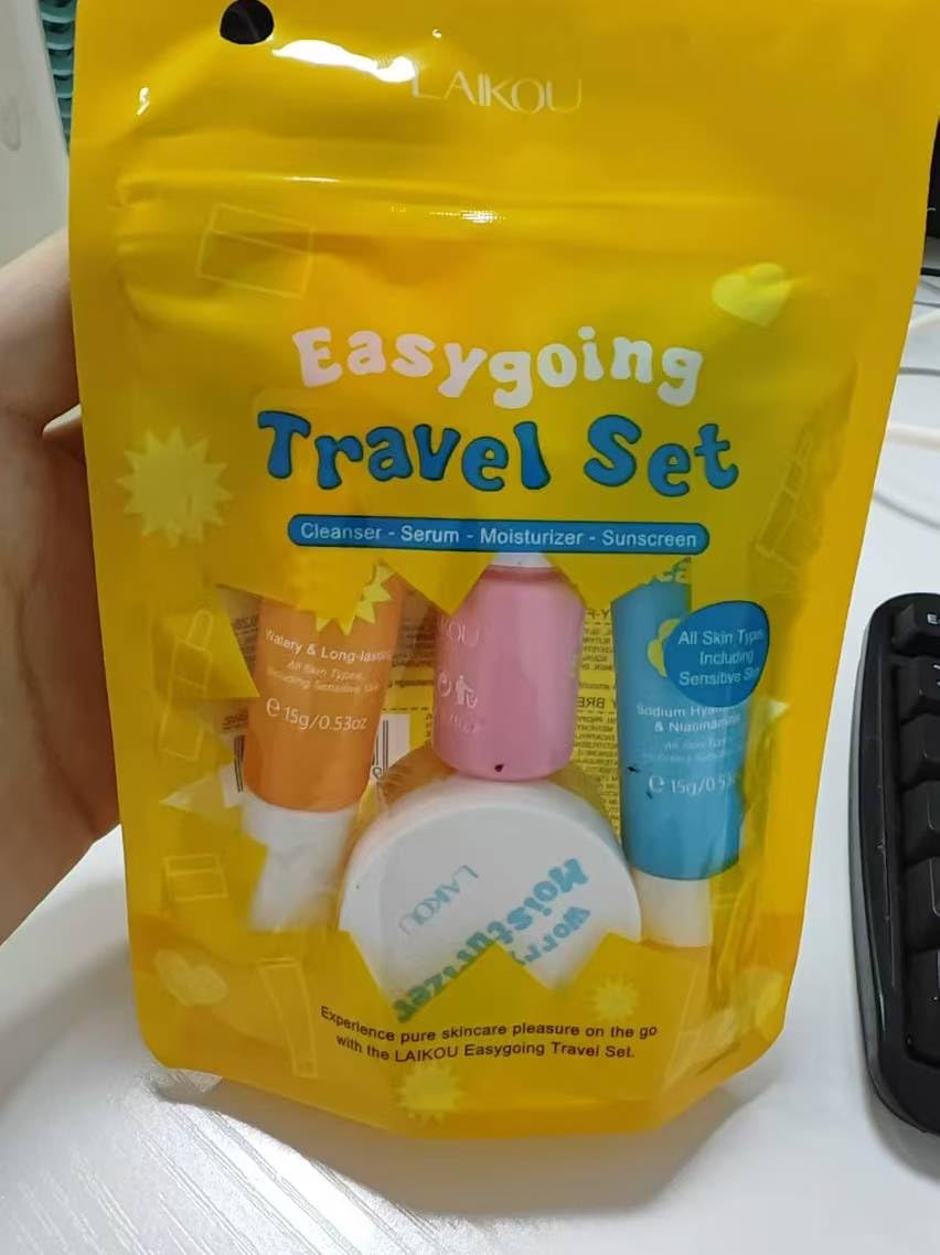 Hydrating Skin Care Travel Kit for Women Teens 4 Mini Essentials Set - Image 8