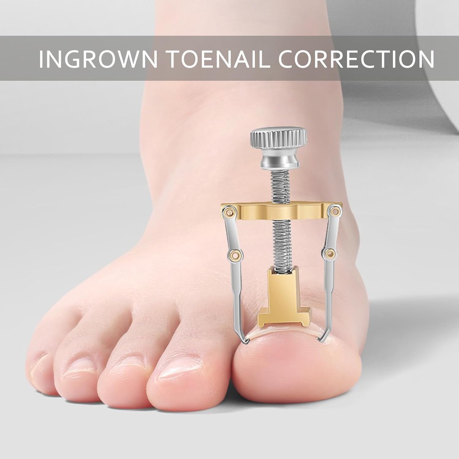 Professional Ingrown Toenail Clipper Kit with Pedicure Tools for Thick Nails and Callus Removal - Image 6