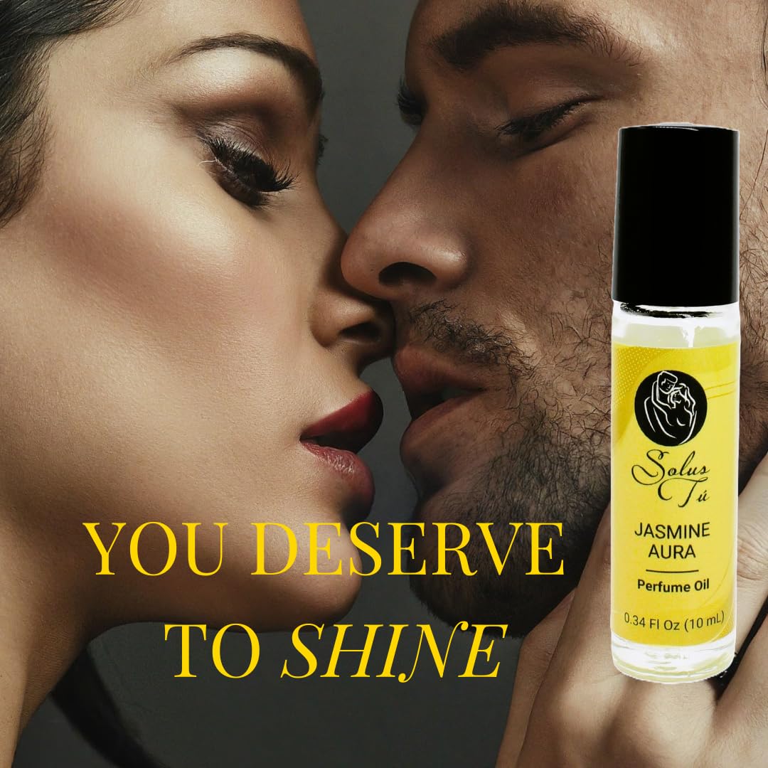 Jasmine Aura Pheromone Perfume Oil Roll-On 0.34 oz Unisex Alcohol-Free Travel Size - Image 6