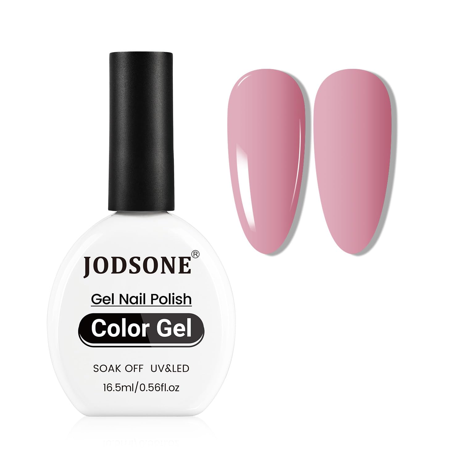 JODSONE 16.5ml Dark Pink Gel Nail Polish for Soak Off LED Nail Art Home Use - Image 8