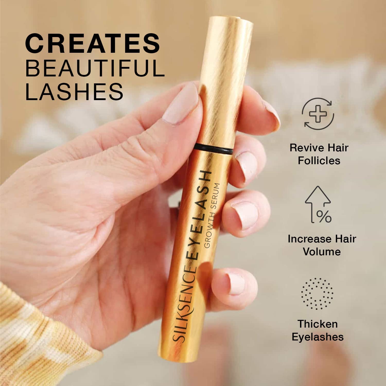 5ml Lash Enhancing Serum for Women: Promotes Thicker, Fuller, Longer Eyelashes - Image 8