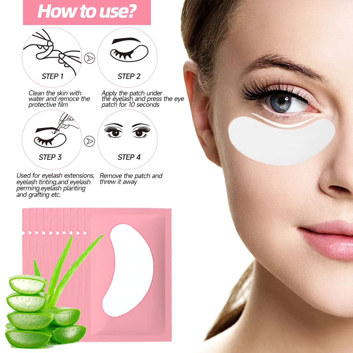Beginner Lash Extension Kit 35pc with Mannequin Head, USB Fan, Shampoo, Practice Strips - Image 9