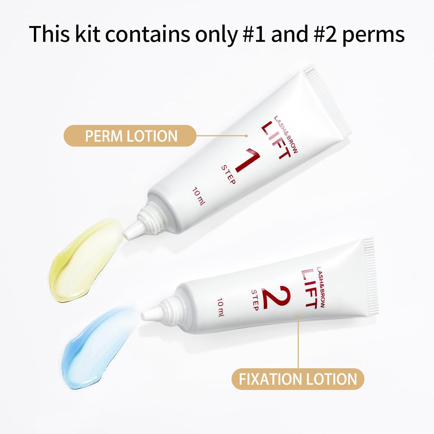 Home Eyelash Perm Kit with Brow Lamination Solution 6 Piece Set - Image 2