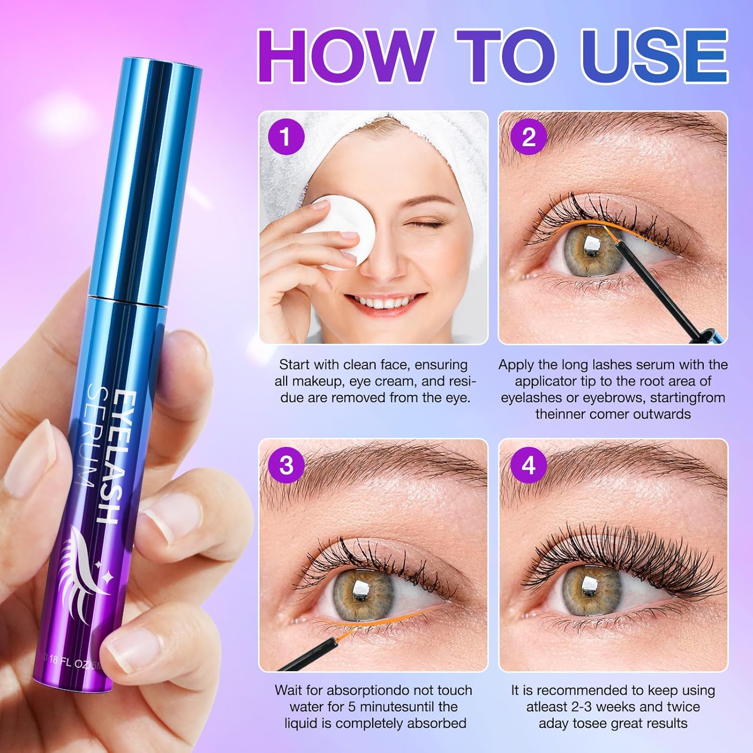 Nourishing Lash Serum 5ml for Thicker, Longer, and Fuller Eyelash Growth - Image 5