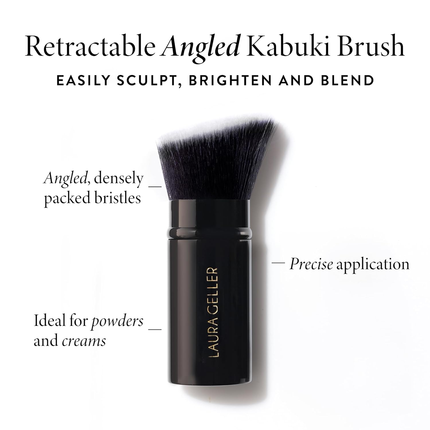 Laura Geller Baked Balance-n-Brighten Fair Shade Foundation Makeup Set with Kabuki Brush - Image 6