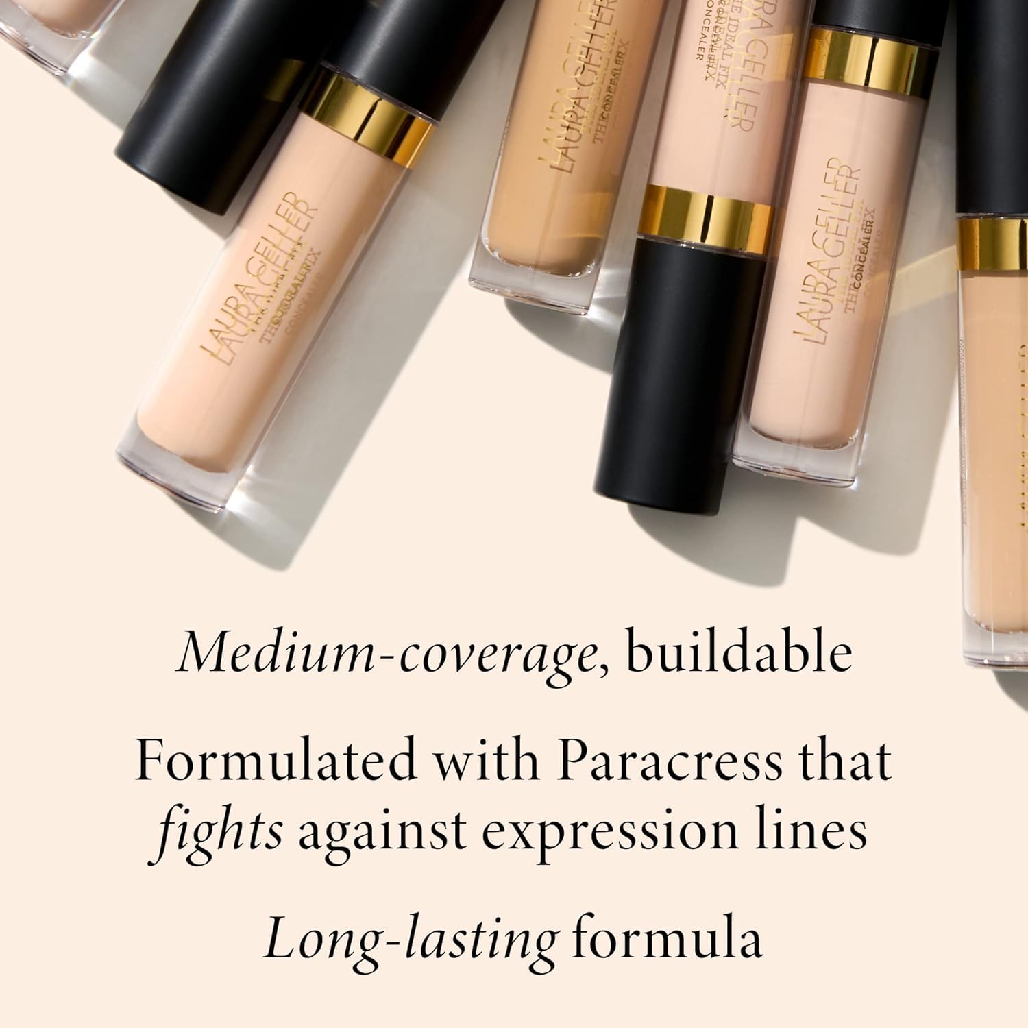Laura Geller New York Under Cover Kit with Ideal Fix Concealer and Angled Brush 02 Fair - Image 3