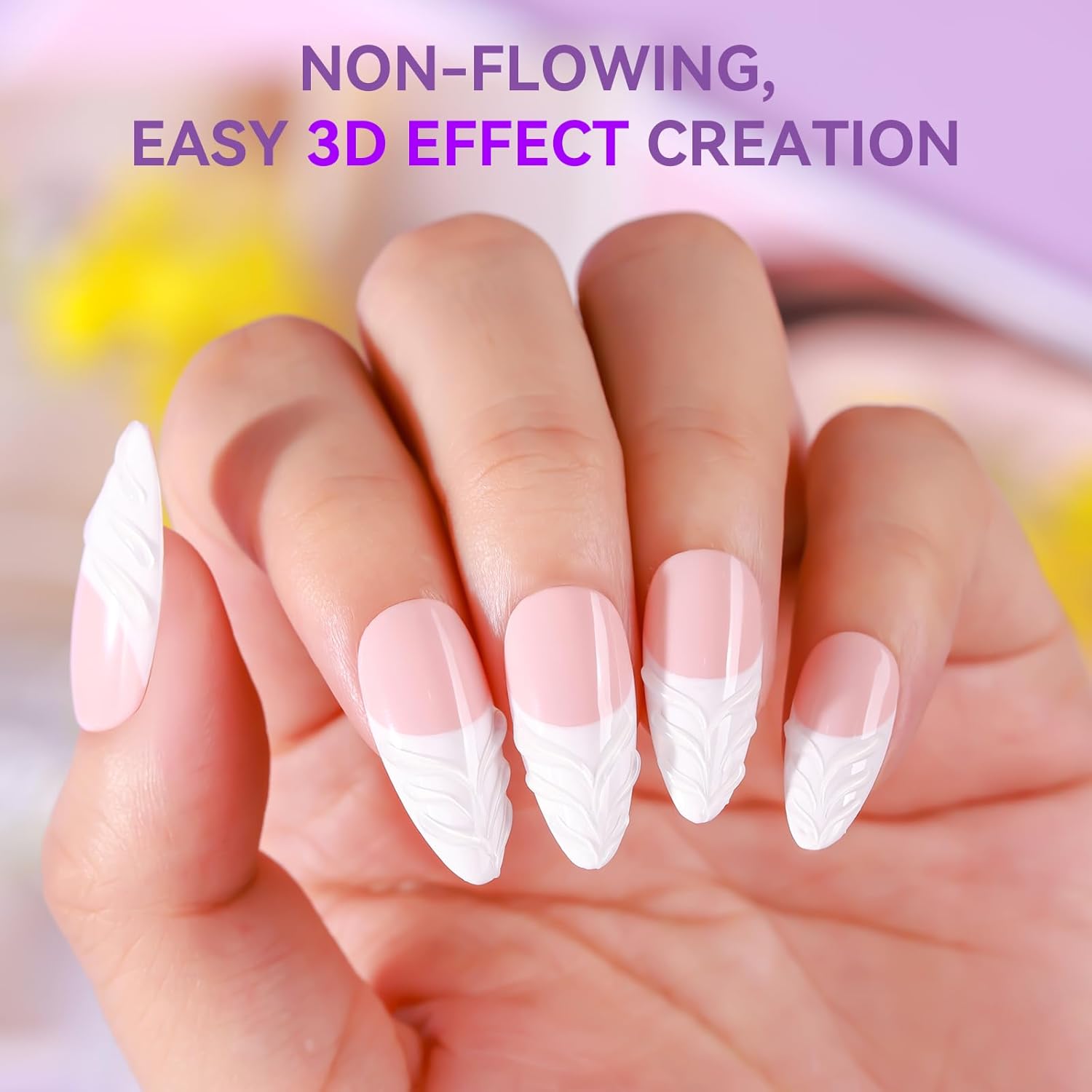 Makartt Clear 3D Nail Art Painting Gel for DIY Projects 0.28 fl. oz - Image 6