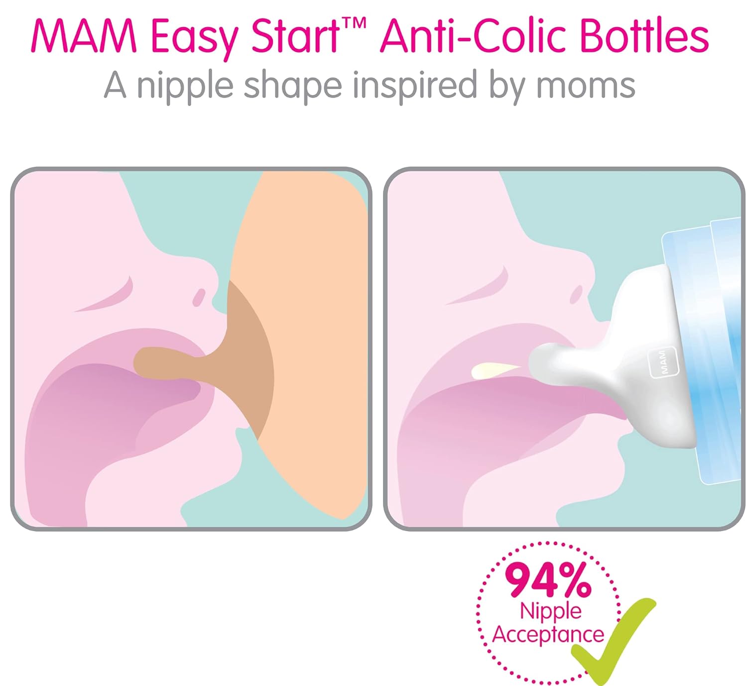 MAM Newborn Essentials 9-Piece Matte Baby Pacifier Gift Set for Oral Health - Image 3
