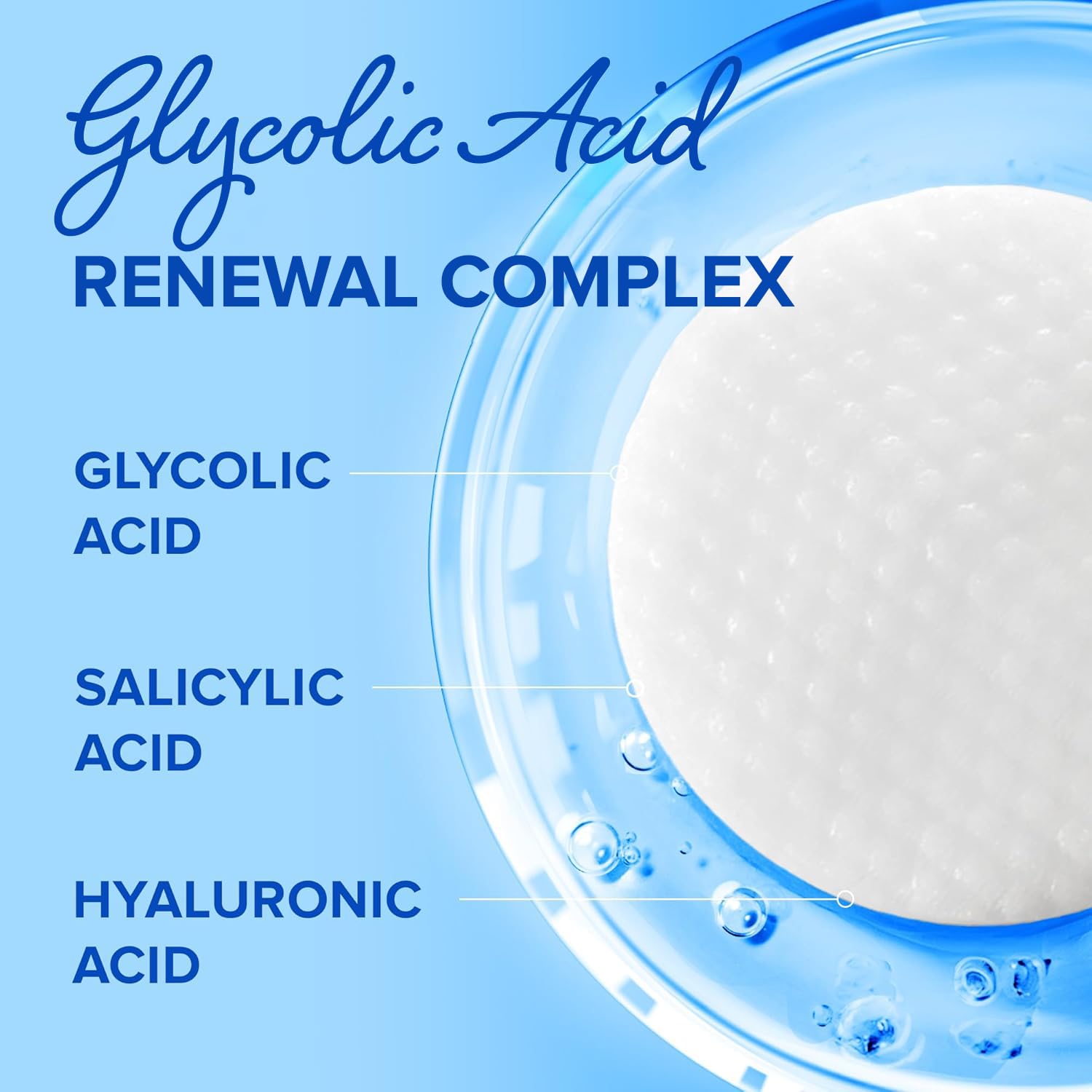 MAREE Glycolic Acid Toner Pads with Tea Tree Oil for Face Cleansing - 50 Count, Gentle Exfoliation - Image 2