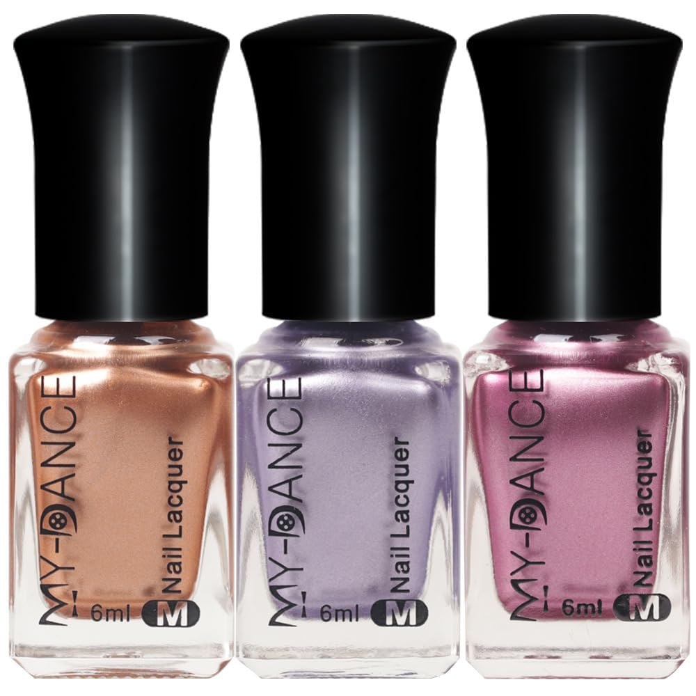 Metallic Mirror Effect Nail Polish 6ml Long-Lasting Quick Dry Chrome Lacquer - Image 5