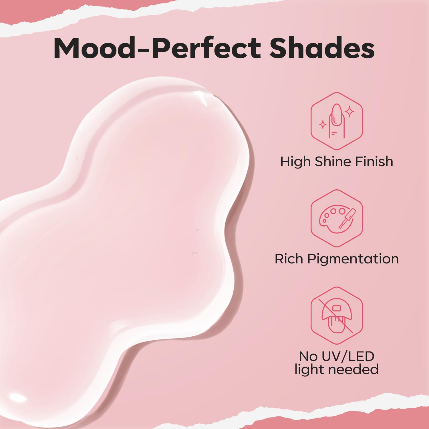 Modelones 15ml Sheer Milky White Jelly Nail Polish for DIY Manicure - Image 4
