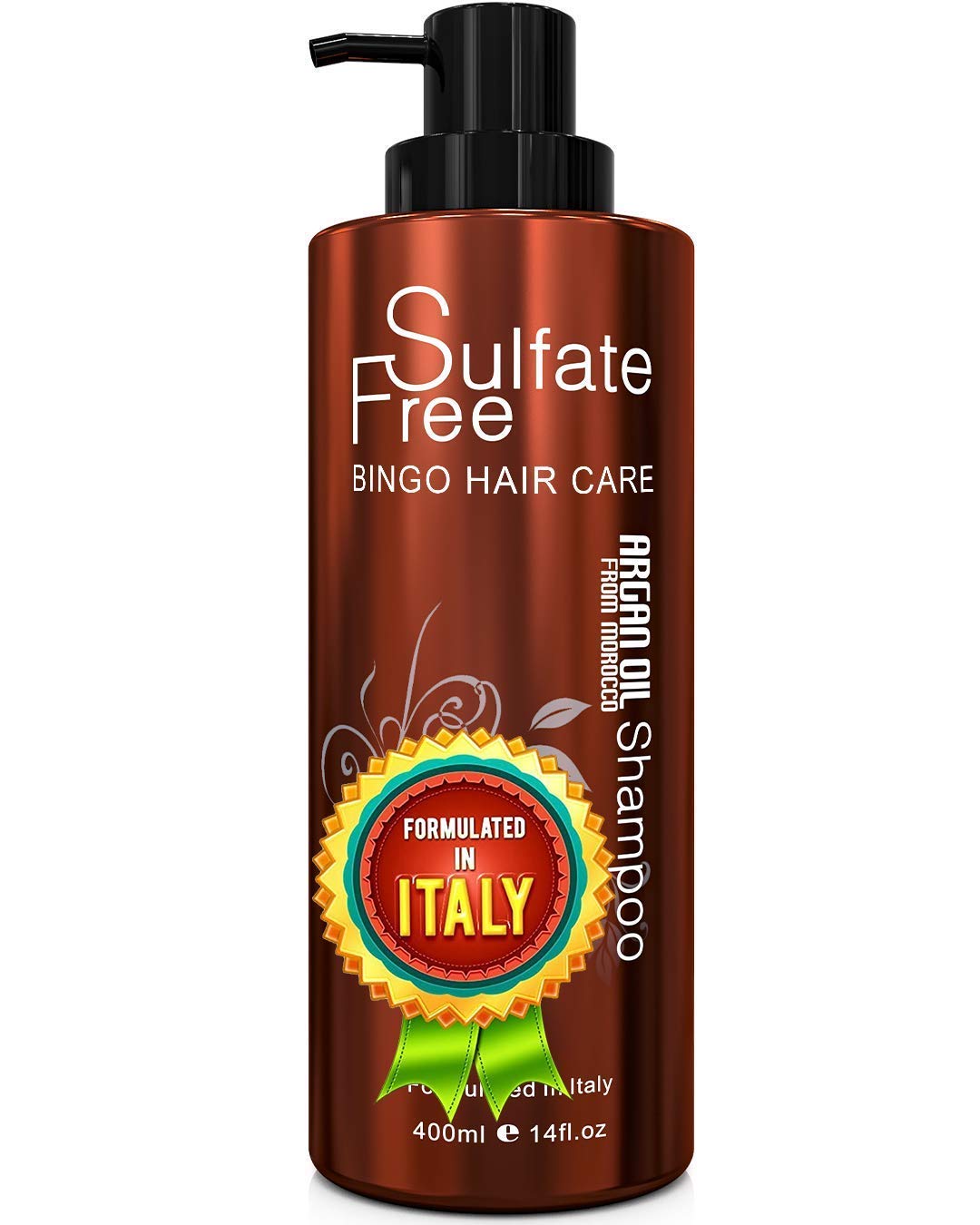 Moroccan Argan Oil Shampoo and Conditioner Set 24 Fl Oz All Hair Types Sulfate Free - Image 2