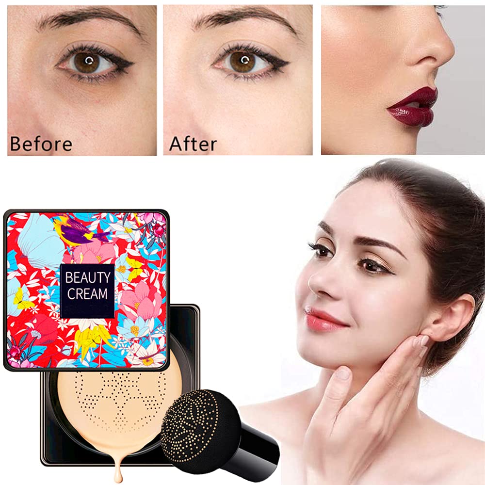 Mushroom Head Air Cushion CC Cream & BB Cream Foundation 30ml Long Lasting Moisturizing - Image 3