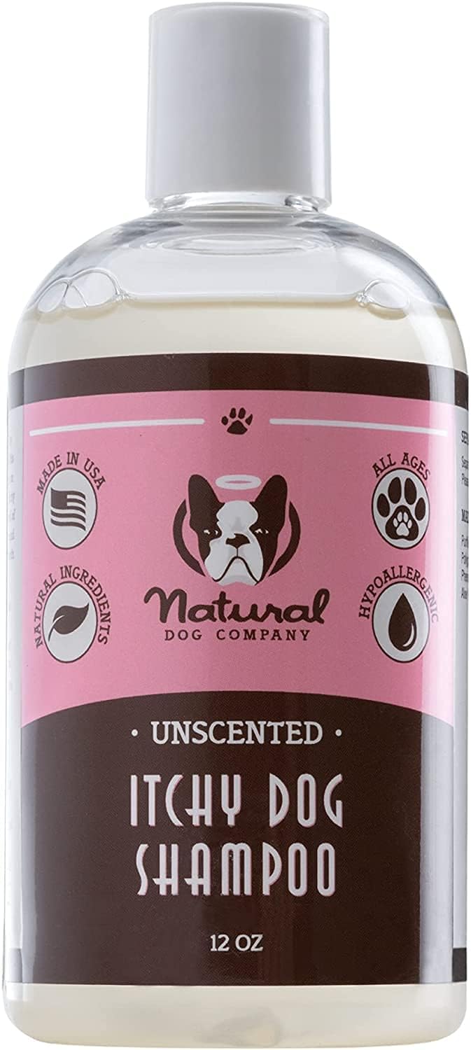 Natural Dog Company Hypoallergenic Itchy Dog Shampoo 12 oz for Dry Skin Relief - Image 4