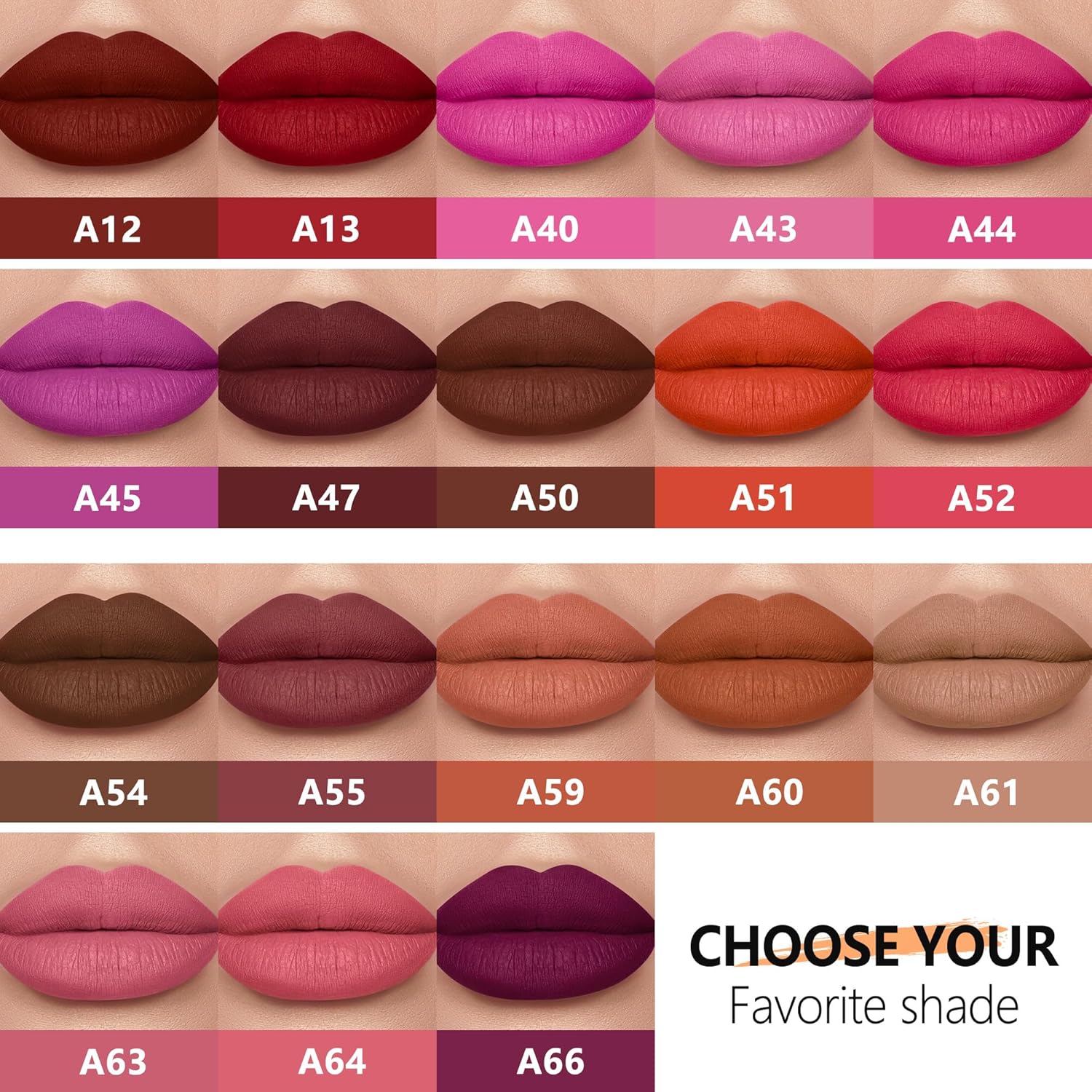Nude Long Lasting Lipstick for Women, Smudgeproof Transferproof Vegan Formula, Single Pack - Image 7