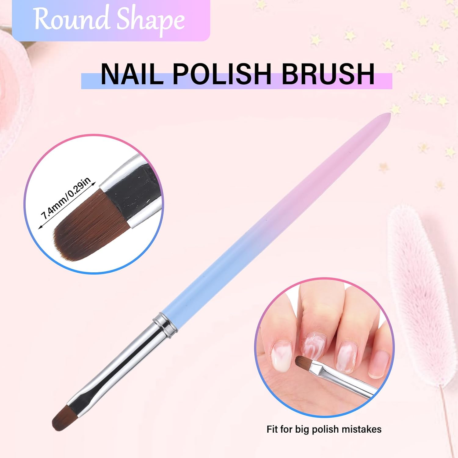 OPI 4oz Nail Polish Remover with 3 Acetone Resistant Brushes for Nail Art Cleanup - Image 5