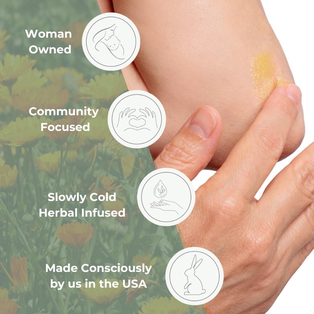 Ora's Amazing Herbal Touchy Skin Salve 1 oz Eczema Cream Fragrance Free Balm - Image 7