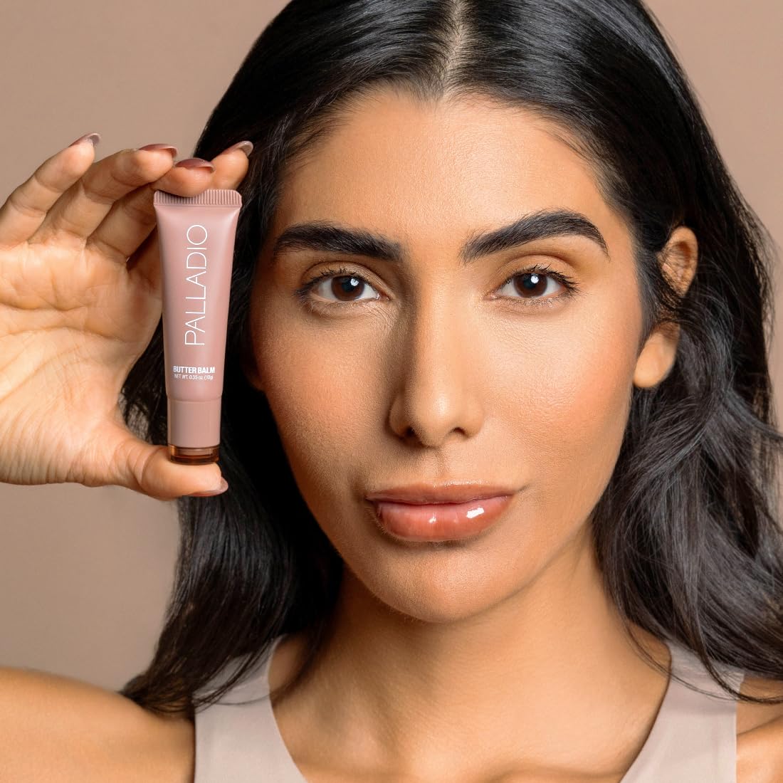 Palladio Butter Balm Hydrating Lip Balm with Sheer Tint and Aloe, 0.15 oz, Vegan - Image 4