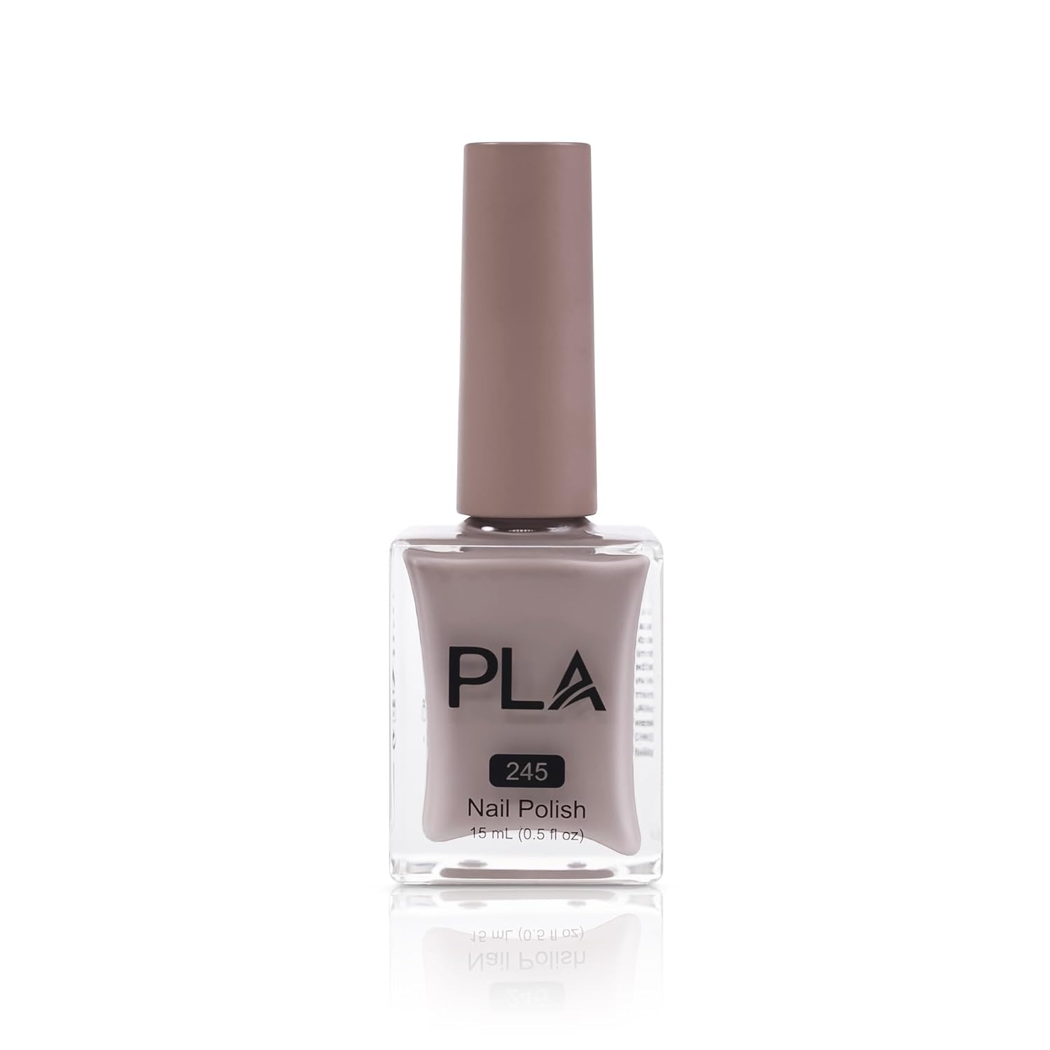 PLA Nail Lacquer Pinkish Brown Nail Polish An Apple a Day 245 15 ml Bottle - Image 6