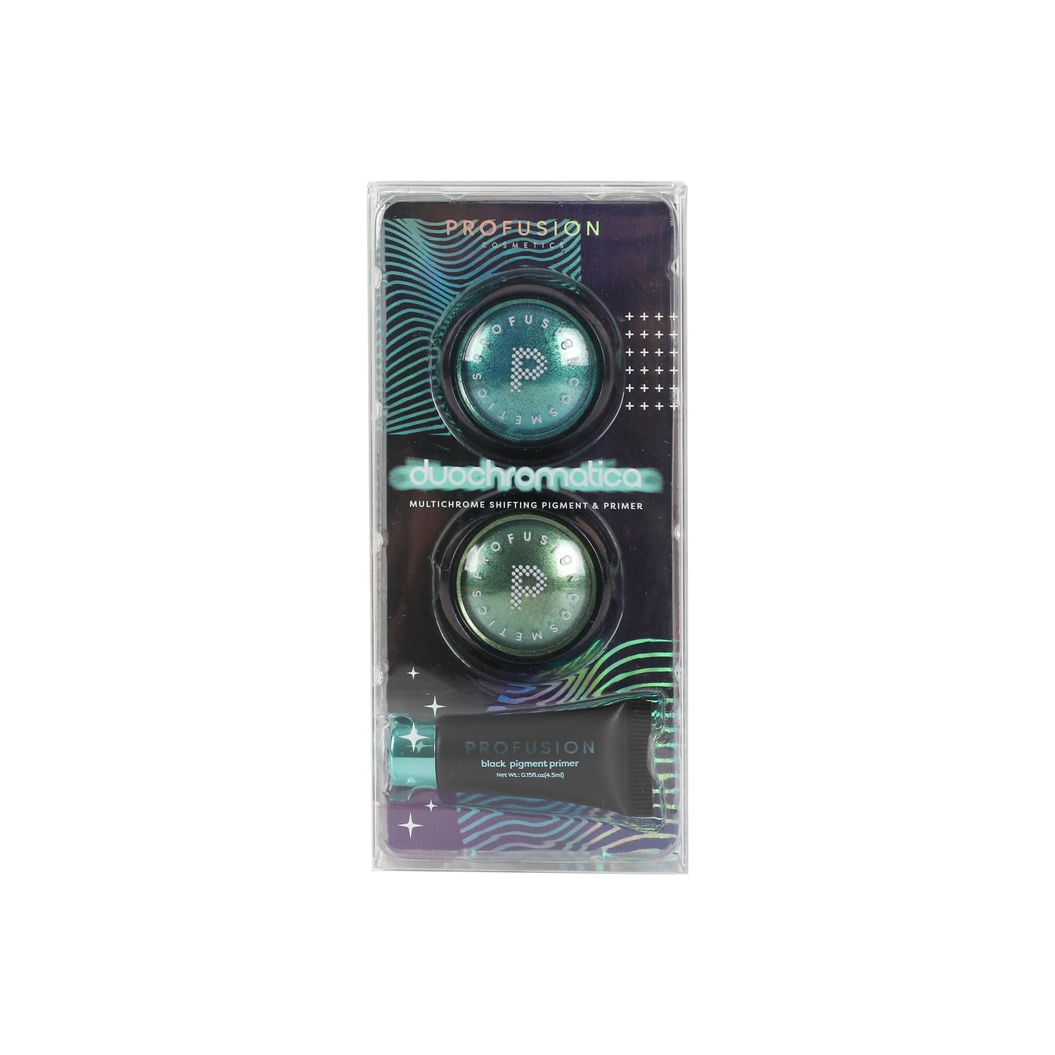 Profusion Cosmetics Multichrome Pigment and Face Primer, 0.35 oz, Holographic Glam - Image 5