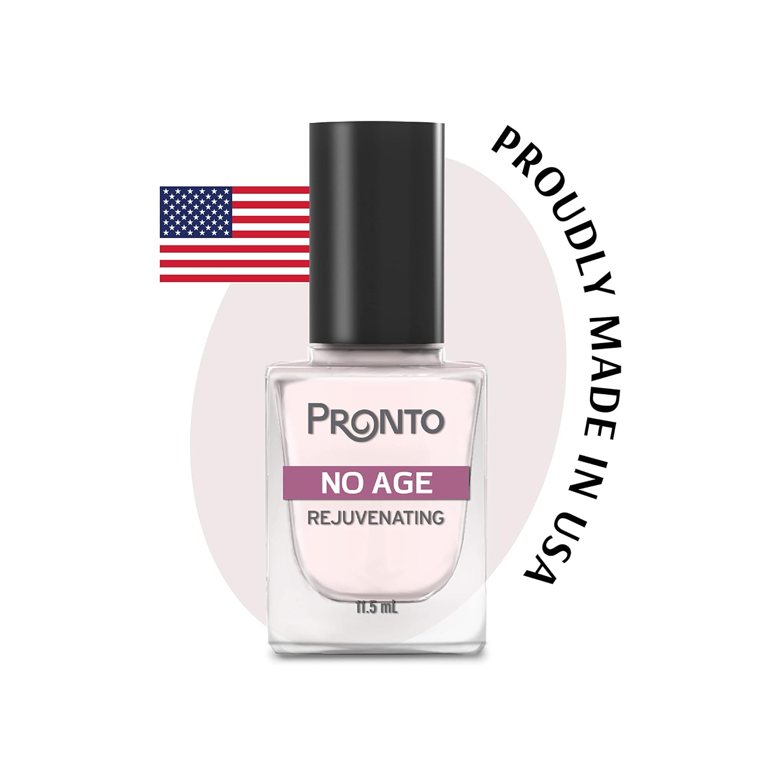 Pronto No Age Nail Rejuvenating Treatment for Ridges, Brittle, Yellow Nails - 15ml Capacity - Image 3