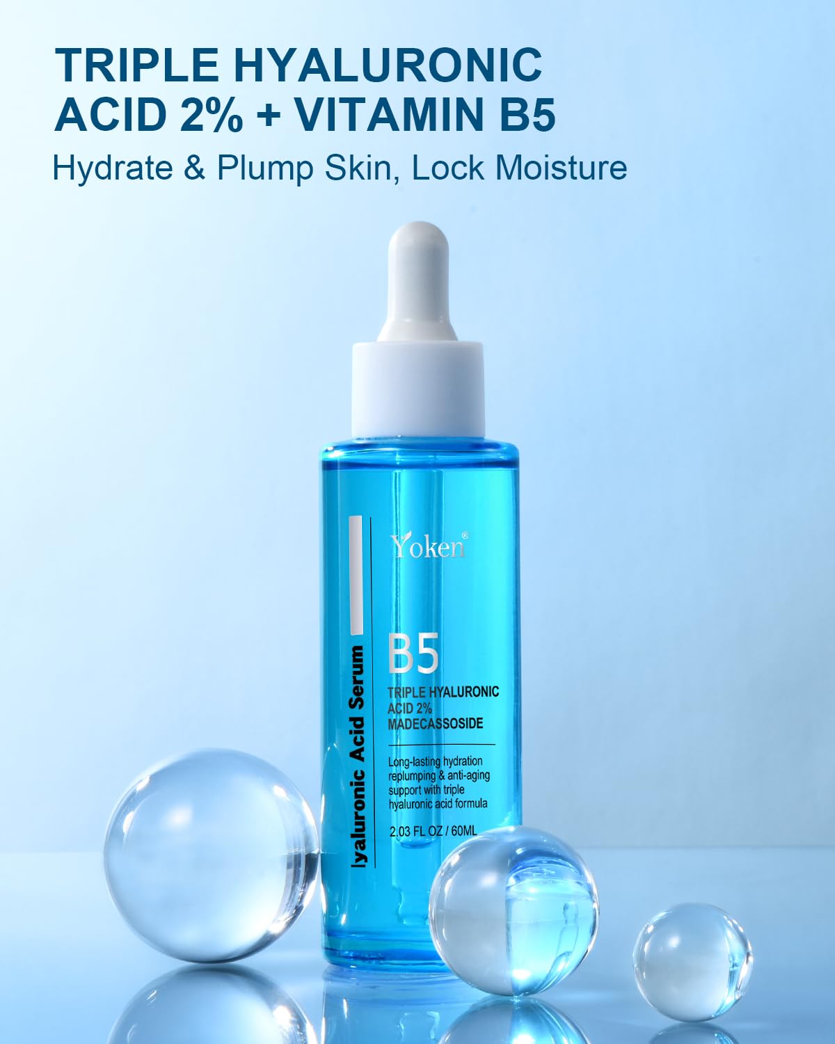 PU PLANTO B5 Hyaluronic Acid Serum 2oz, Hydrating Anti-Aging Formula with Vitamin B5 - Image 7