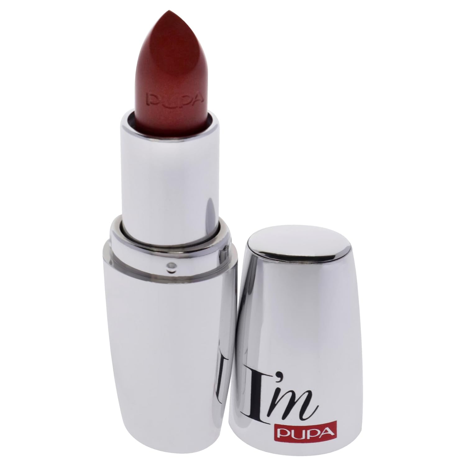Pupa Milano I Am Pure-Colour Lipstick 409 Pink Declaration for Women 0.123 oz - Image 2