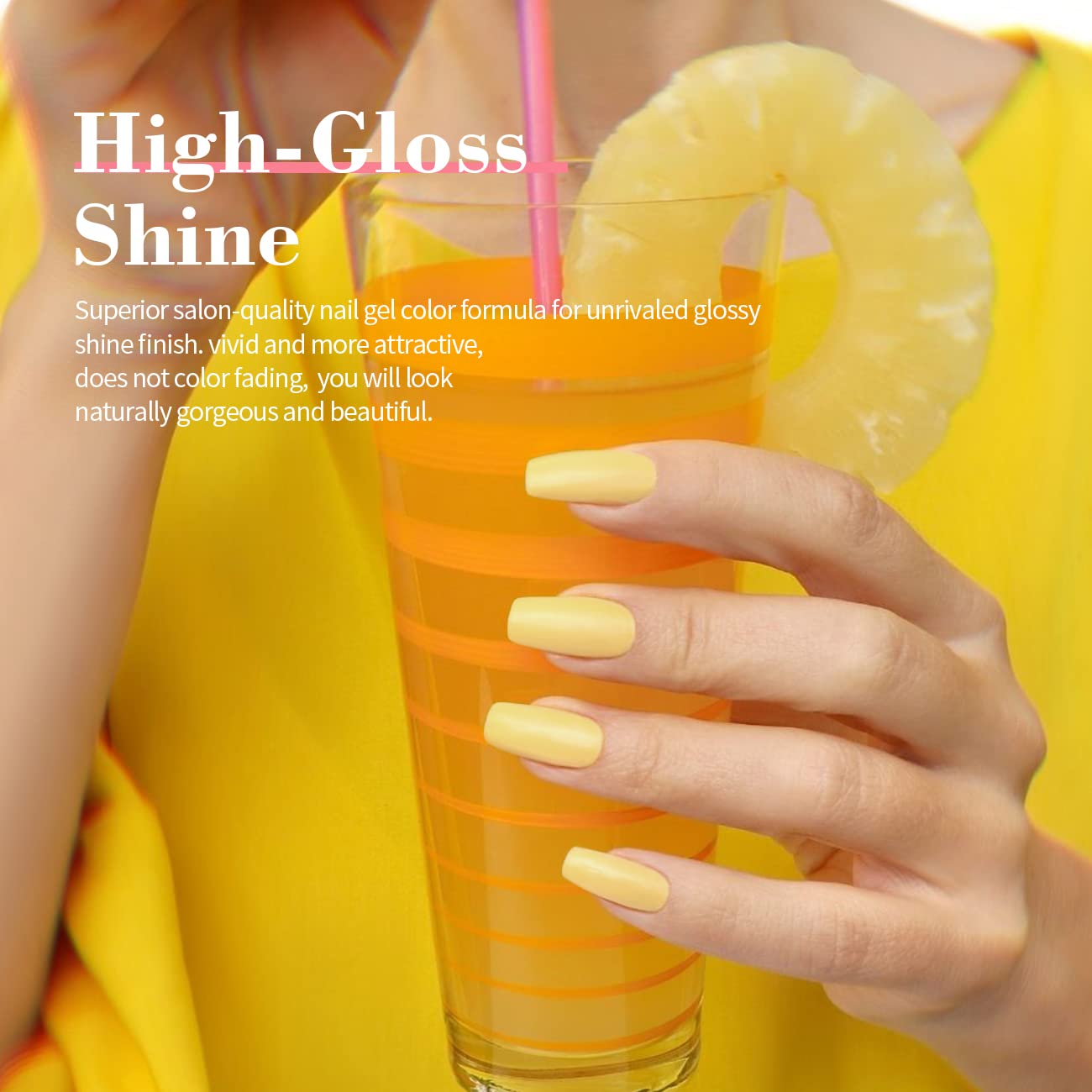 RARJSM 6-Piece Pastel Gel Nail Polish Set for Spring Summer Home Manicures - Image 4
