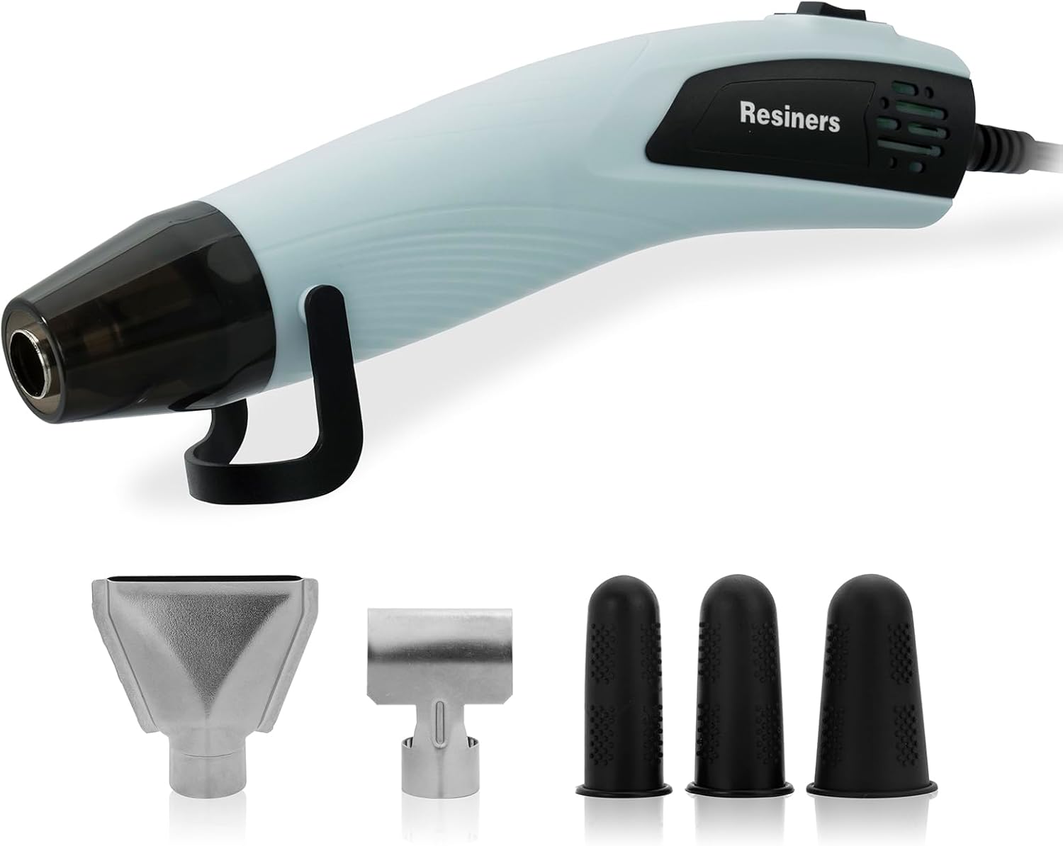 Resiners Mini Dual Temperature Heat Gun 350W 662℉ with 3 Craft Nozzles - Image 8