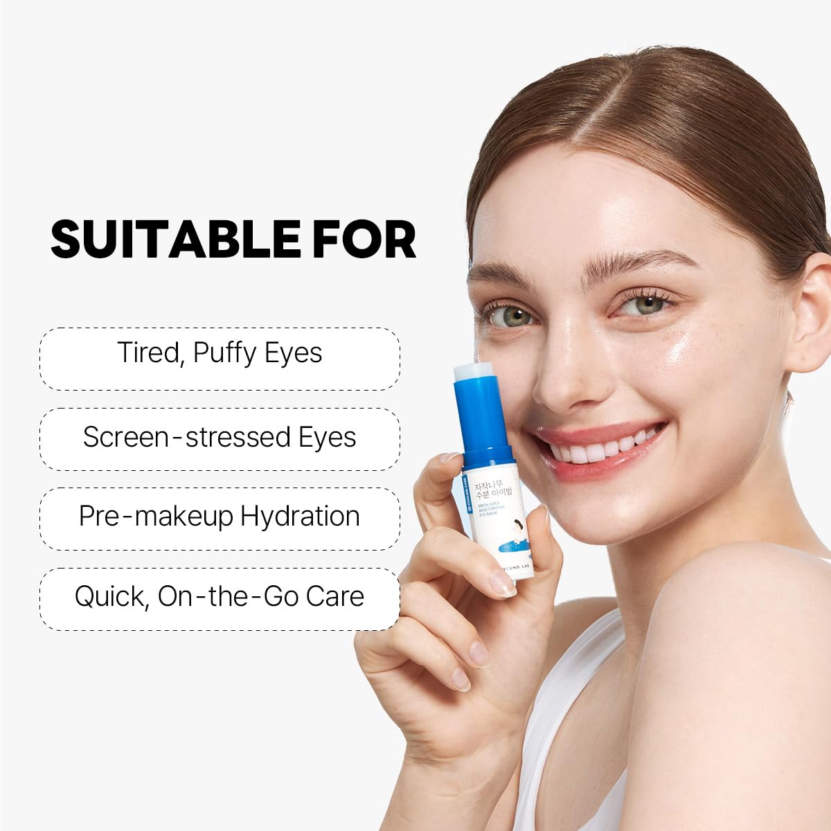 ROUND LAB Birch Juice Icy Cooling 0.35 oz Depuffing Eye Stick Balm for Dark Circles - Image 8