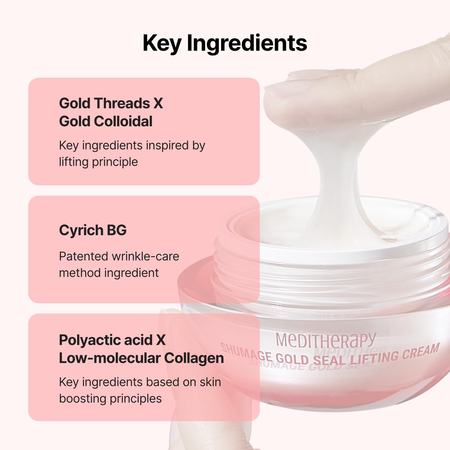Shumage Gold Seal Lifting Cream and Microcurrent Device for Hydrating and Tightening Skin - 1.69 Fl. Oz - Image 7