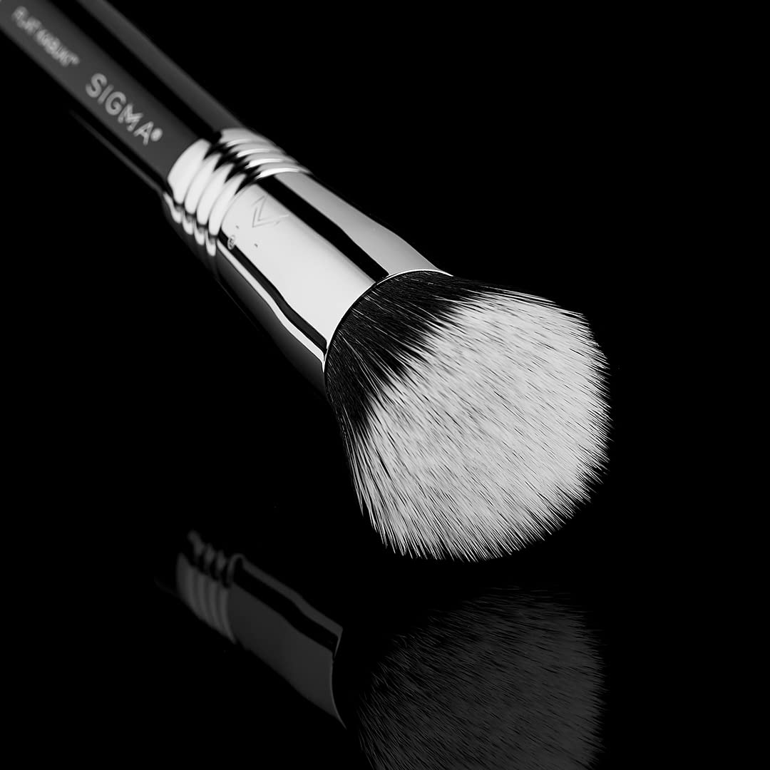 Sigma Beauty F80 Air Flat Kabuki Brush – Flat Top Kabuki Foundation Brush with Premium Synthetic Fibers for Evenly Blending and Buffing Foundation, Compatible with Liquid & Cream Makeup Product - Image 3