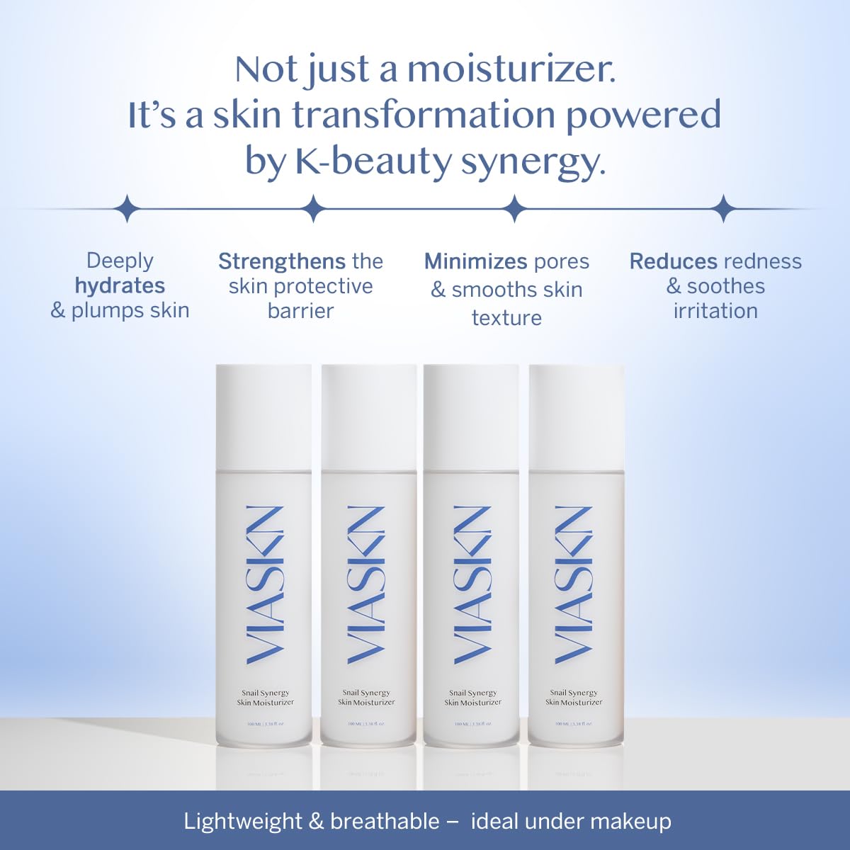 Snail Synergy Daily Face Gel Moisturizer for Dry, Acne-prone, Sensitive Skin, 50ml Capacity - Image 2