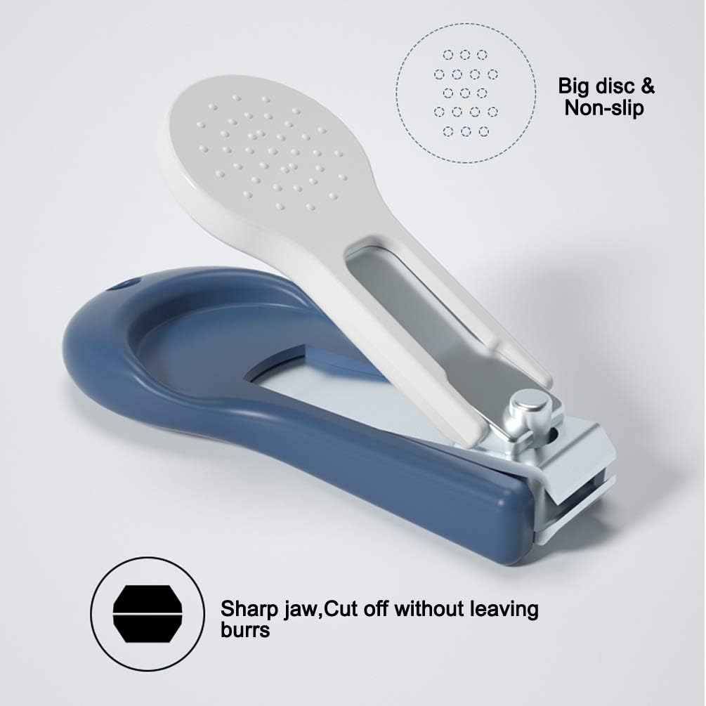 Blue 4-in-1 Baby Nail Grooming Kit Set for Newborns, Infants, and Toddlers - Image 4