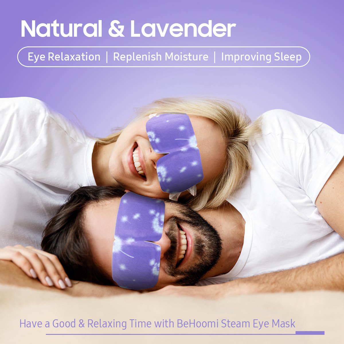 10 Pack Self-Heating Disposable Steam Eye Masks for Ultimate Relaxation and Sleep - Image 2