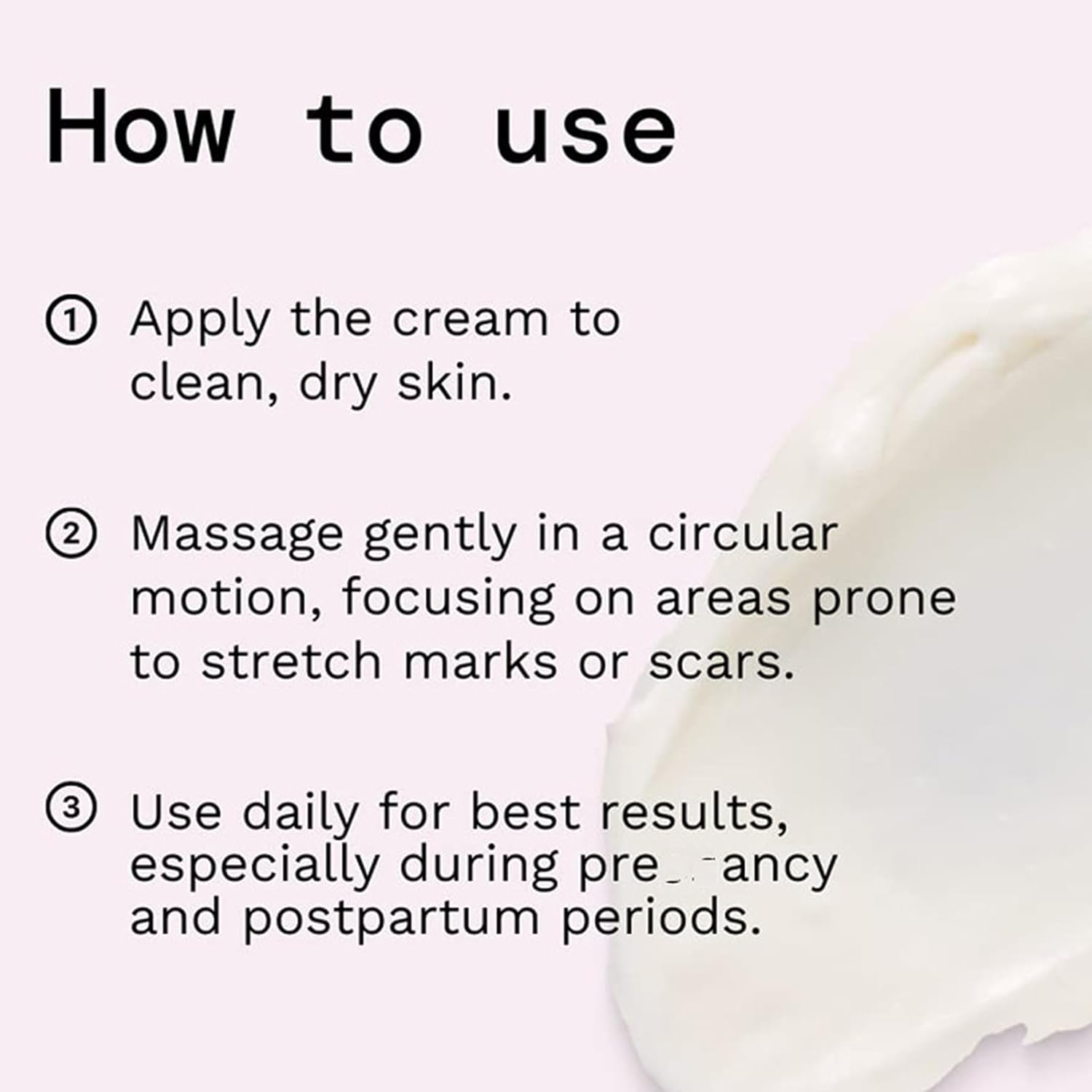 Shea Butter Stretch Mark Cream and Lotion for Pregnancy, 8 oz - Image 4