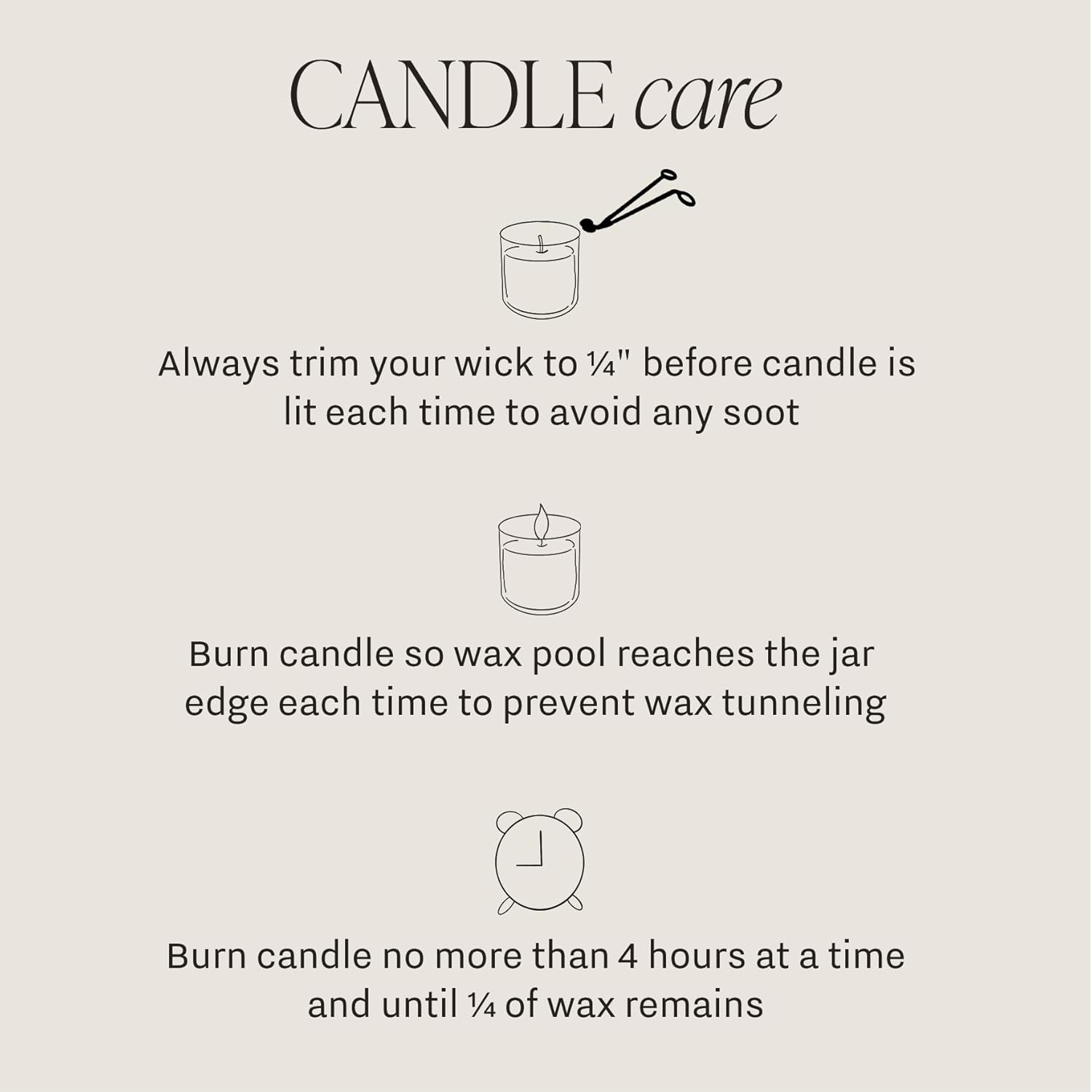 Sweet Water Decor 9oz Cashmere Vanilla Soy Candle with Lid, Jasmine Sandalwood Scent, 40+ Hour Burn Time - Image 8
