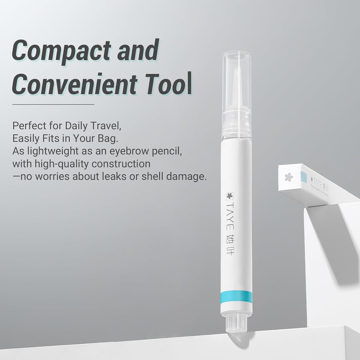 TAYE 3 Pcs Nail Glue Remover Pen Set, Easy Click Design, Alcohol Free, 3ml - Image 6