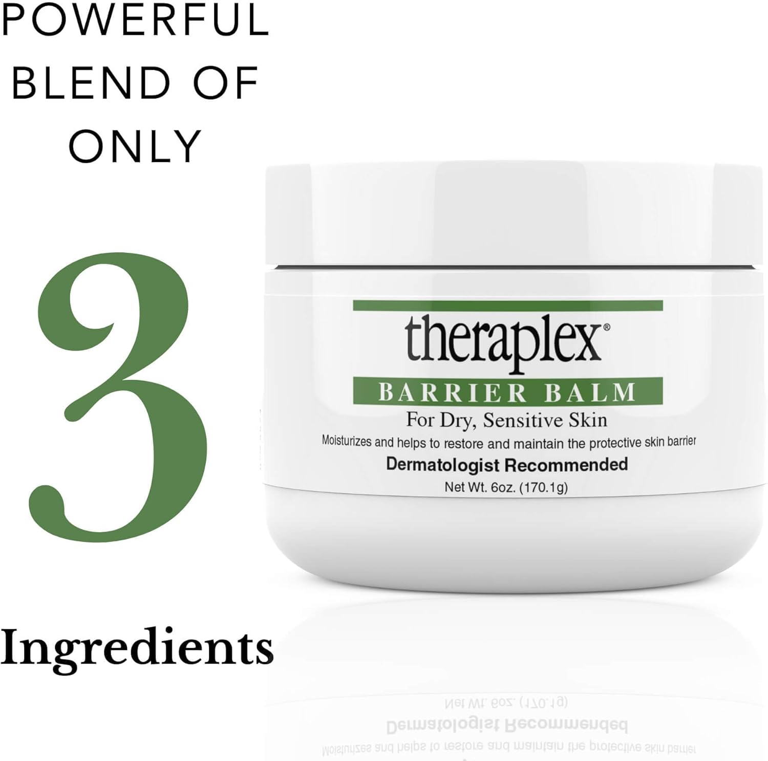 Theraplex Skin Barrier Balm 6 Oz - Moisturizer for Dry, Sensitive Skin, Hypoallergenic - Image 5