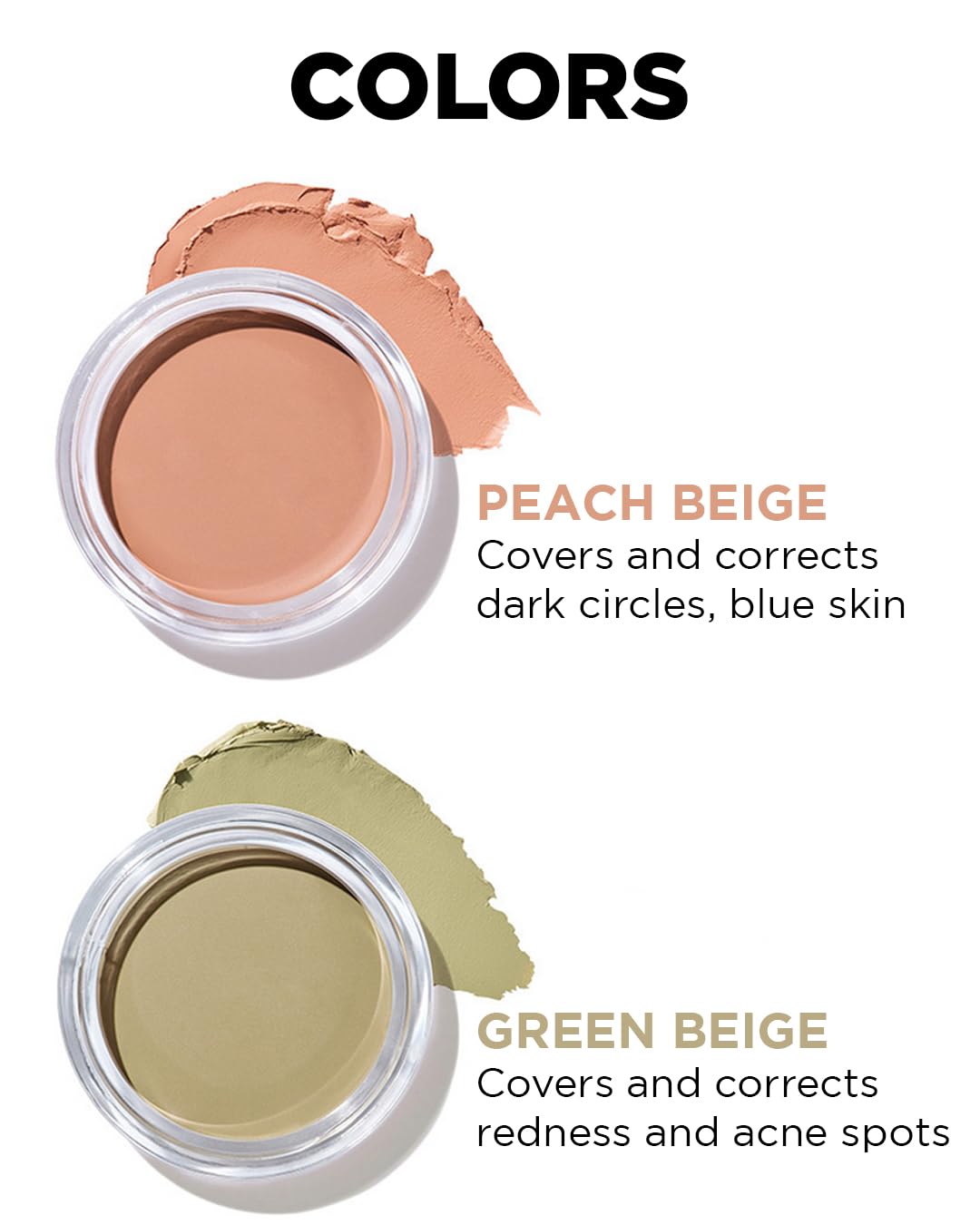 THESAEM Cover Perfection Pot Concealer 10g for Oily Skin High Coverage Green Beige - Image 6