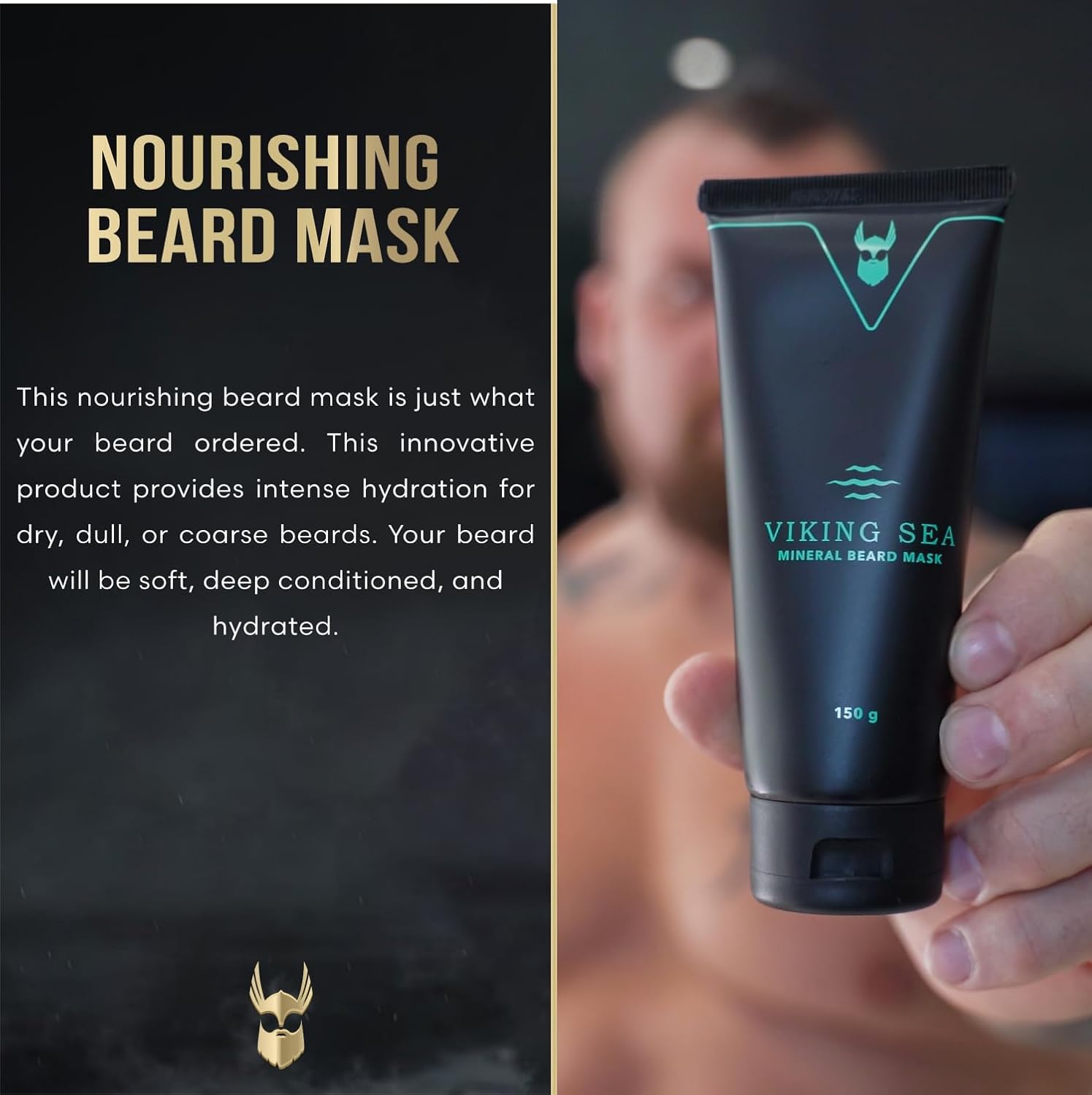 Viking Sea Mineral Beard Conditioner for Men - 5.29 oz - Nourishes and Promotes Beard Health - Image 4