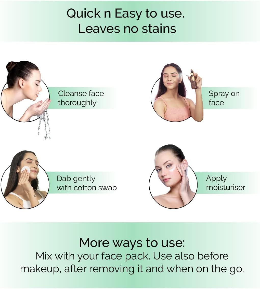 Viva Cucumber Alcohol-Free Hydrating Toner Mist 100 ml for All Skin Types - Image 3