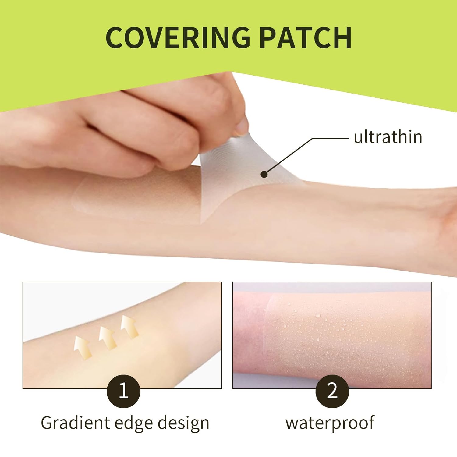 Ultra Thin Waterproof Tattoo Cover Up Tape - Breathable Skin Concealer Patch for Scars - Image 6