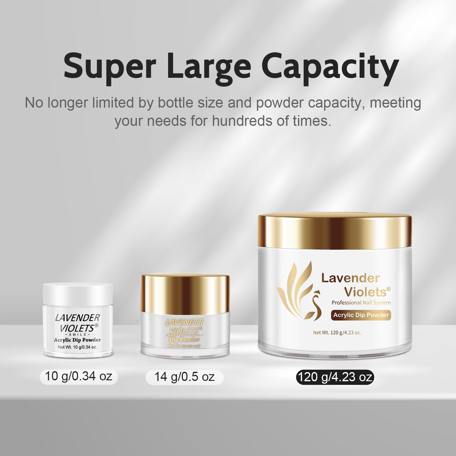 4.23oz White Acrylic Dip Powder Refill for Professional French Manicure and Nail Art - Image 5
