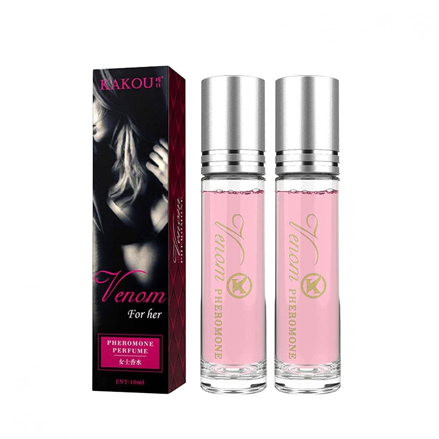 Women's Pheromone Perfume Oil Roll-on Fragrance for Attraction - Long-lasting 2 Pack Cologne - Image 8