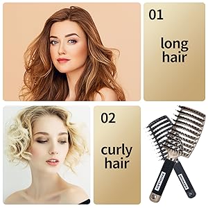 easy hair style for detangler healthy scalp