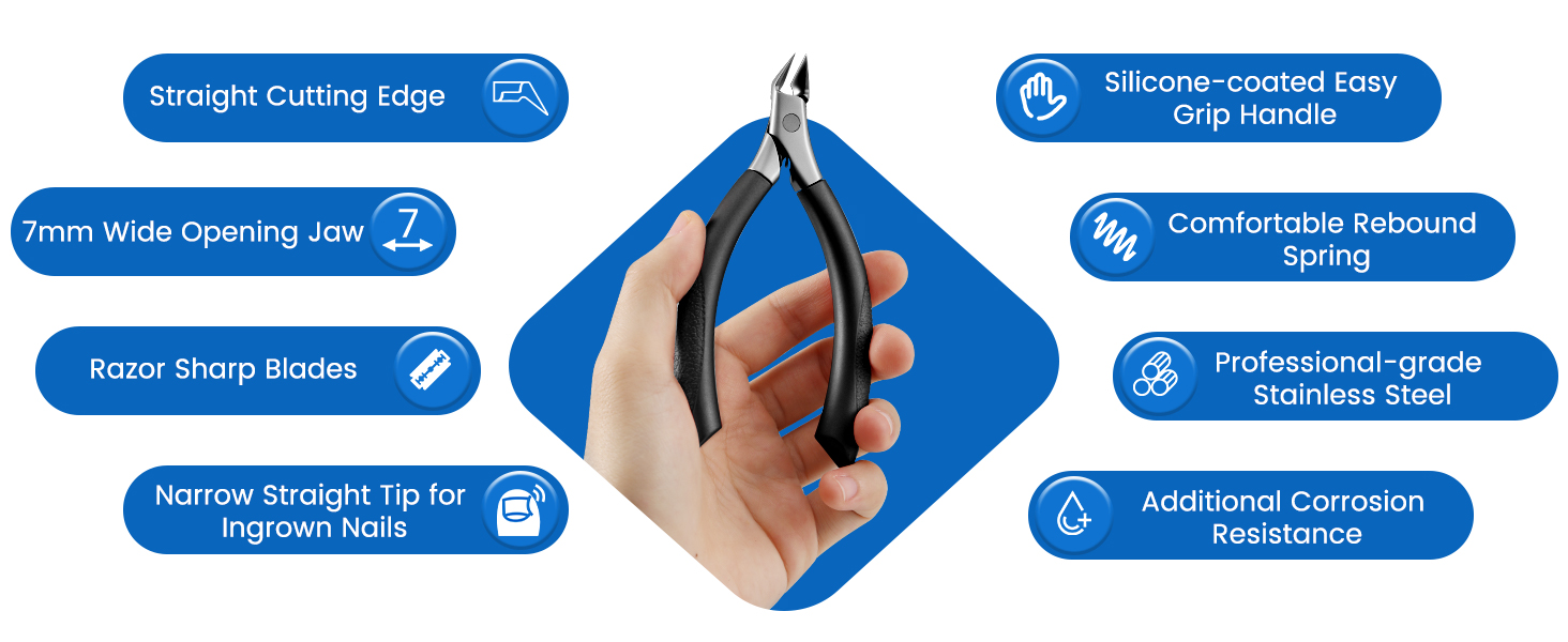 straight toenail clippers hang nail removal tool angled nail clipper straight edge nail clipper
