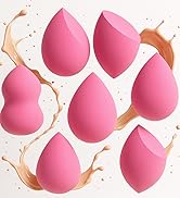 Pink makeup sponge