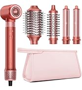 5 in 1 Hair Styler Hair Dryer Brush - High-Speed Hot Air Styler Wrap, Fast Drying No Heat Damage ...