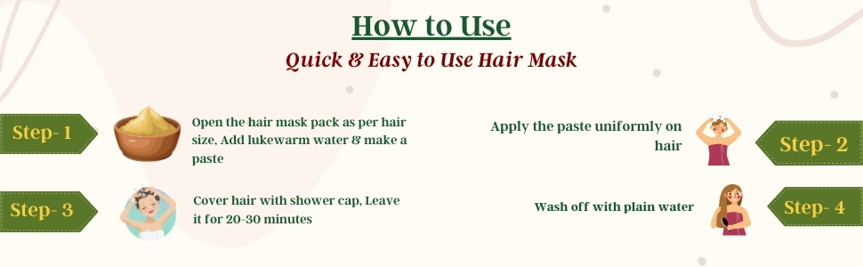 organic hair mask, hair mask for hair fall, natural hair spa